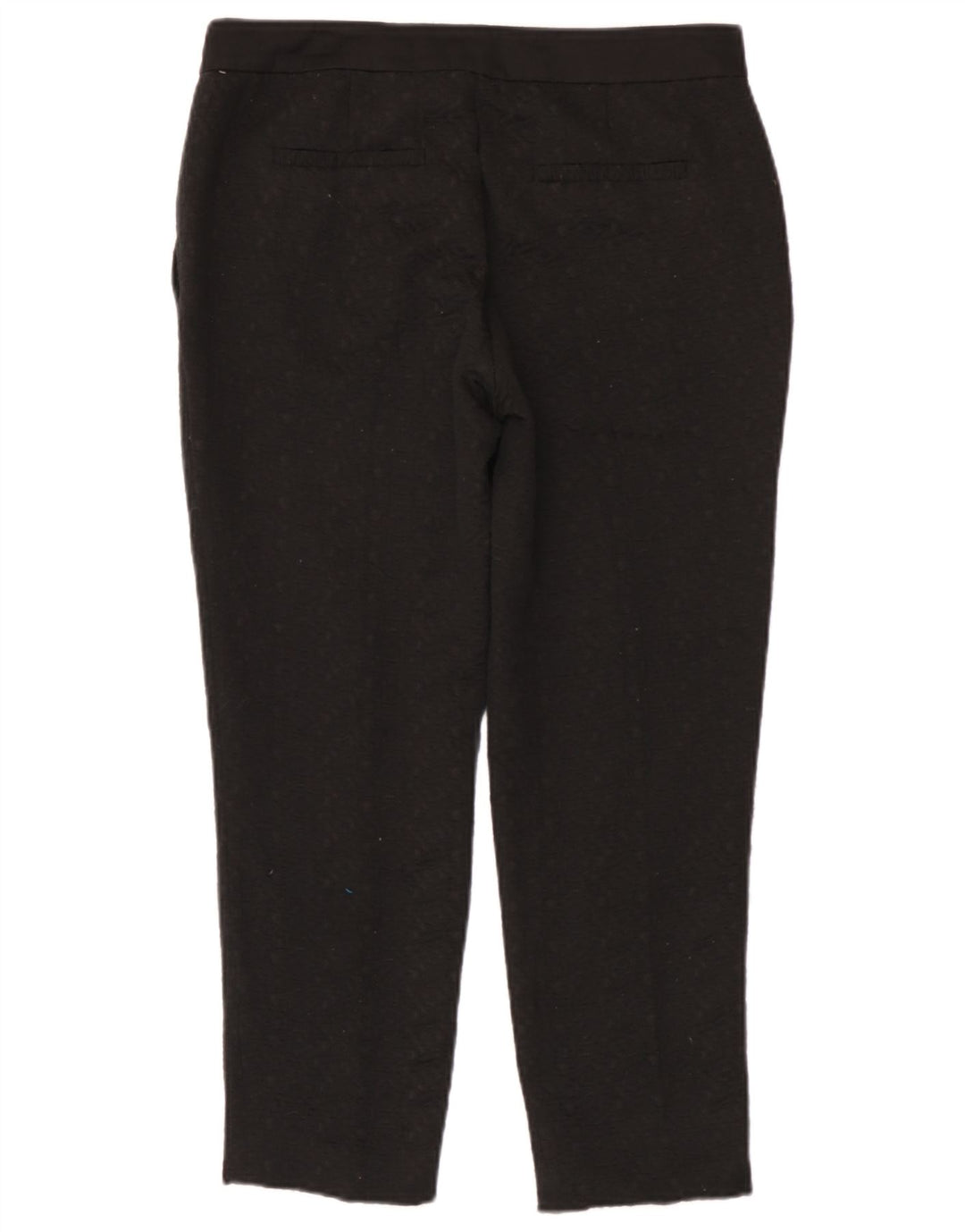 Pantalon court slim pour femme Zara Medium W28 L25 Polyester tacheté noir