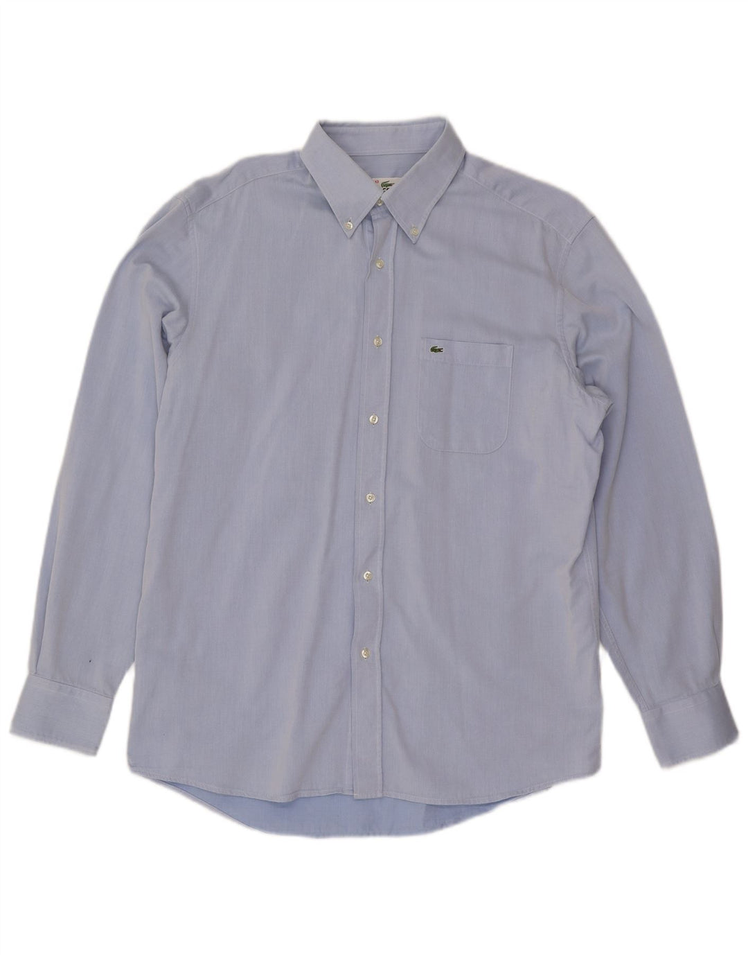 LACOSTE Chemise Regular Fit Homme Taille 43 Grand Bleu Coton