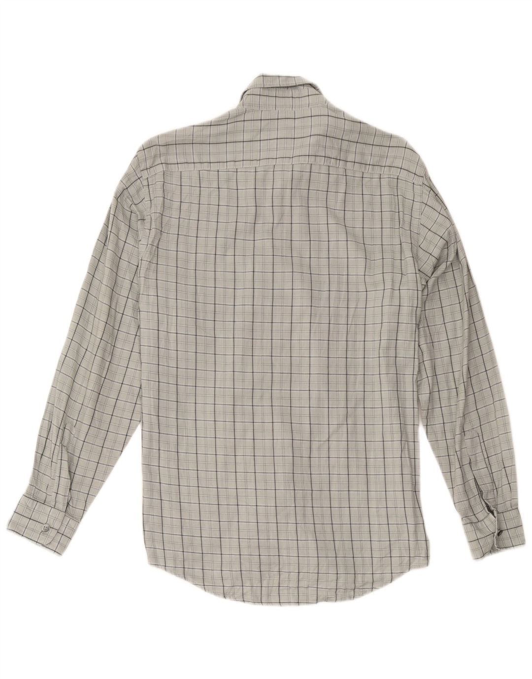 Trussardi Chemise Gris Moyen À Carreaux Homme