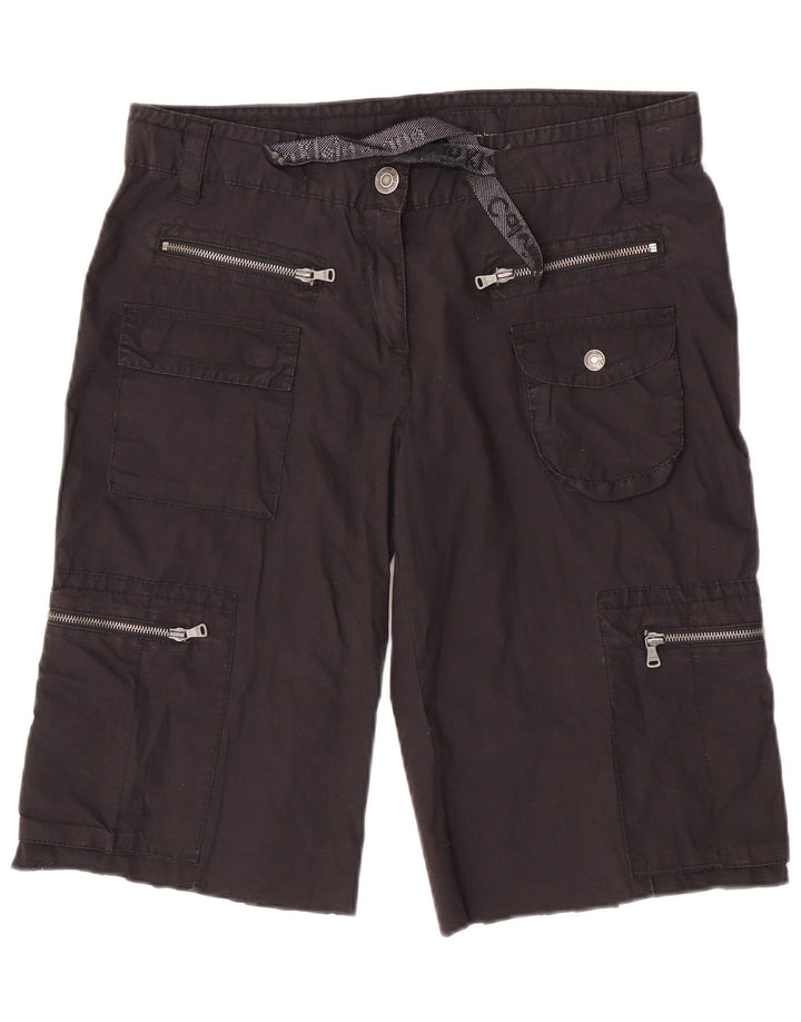 Calvin Klein Jeans Short Cargo Femme W32 Coton Noir Moyen