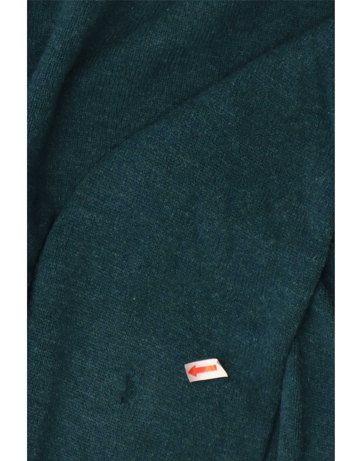 Marks & Spencer Pull à col rond pour homme XL en laine d'agneau vert