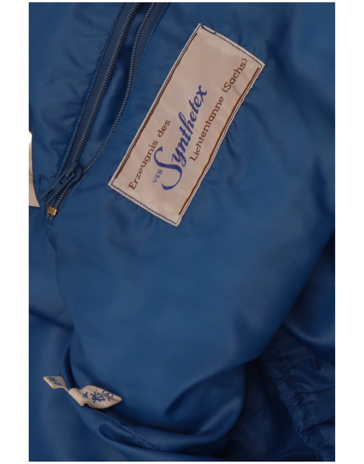 imperméable femme vintage UK 14 Moyen Blanc