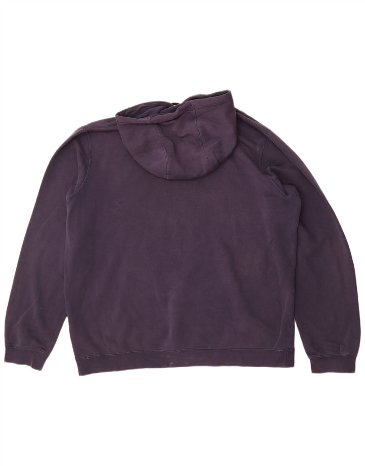 Nike Pull à capuche graphique pour homme XL en coton bleu marine