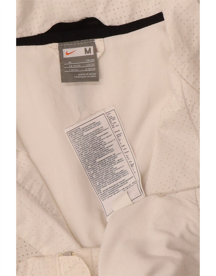Veste de survêtement Nike Juventus pour hommes UK 38/40 Polyester blanc moyen