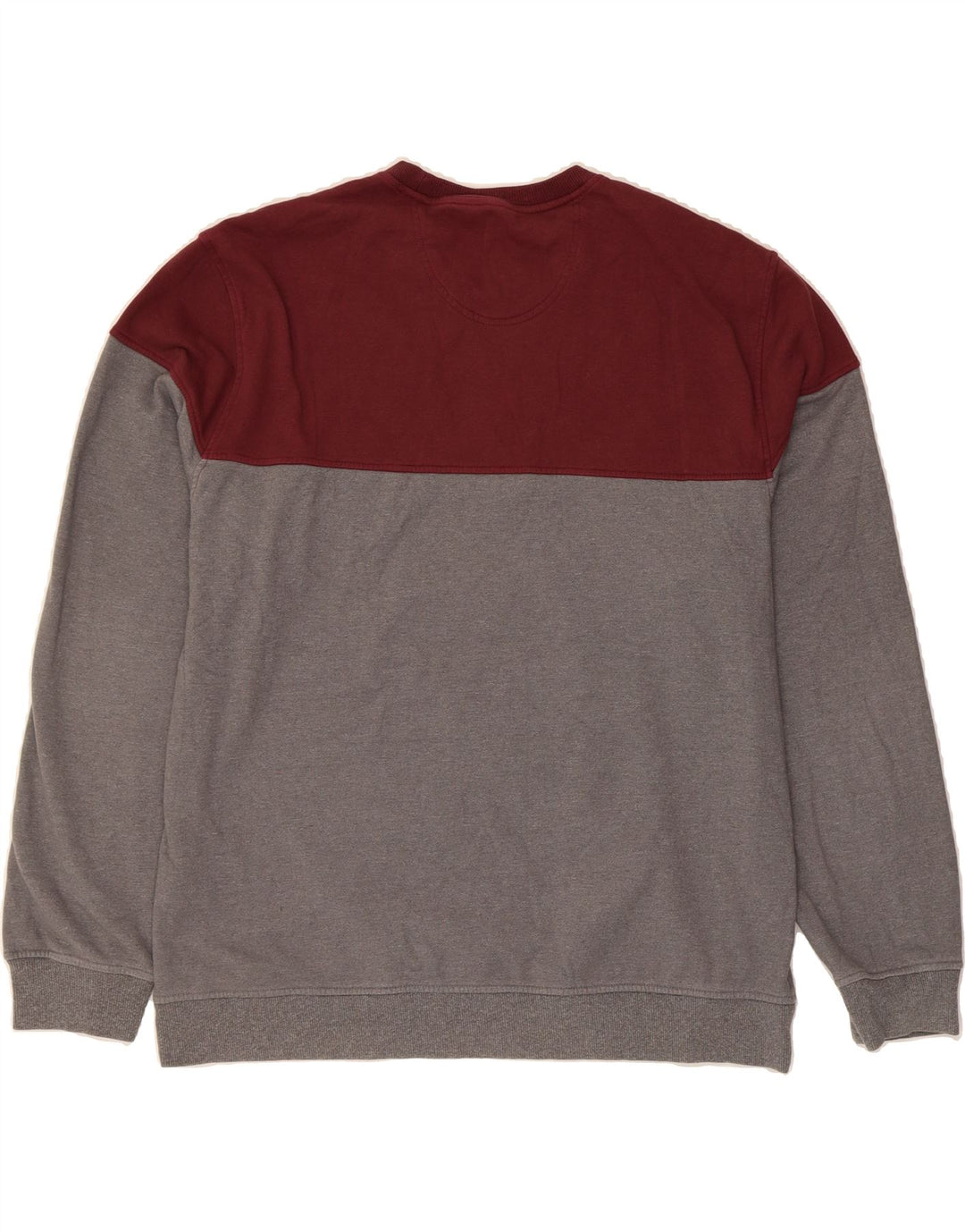 IZOD Sweat-shirt extensible pour homme 2XL Gris Colorblock Polyester
