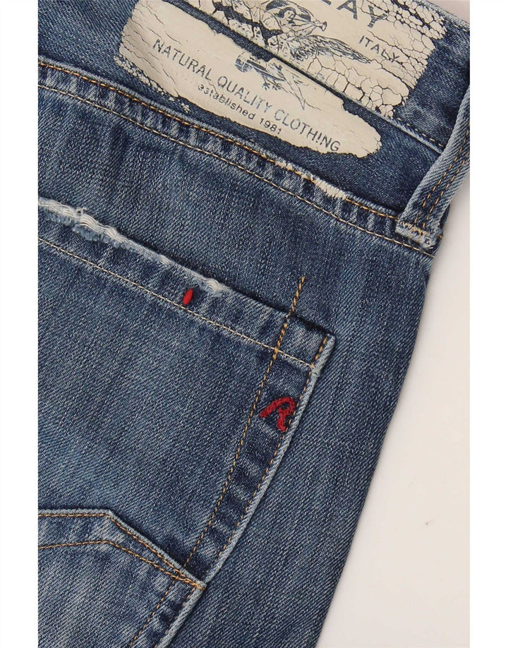 Replay Jean Slim Waitom Homme W36 L30 Bleu