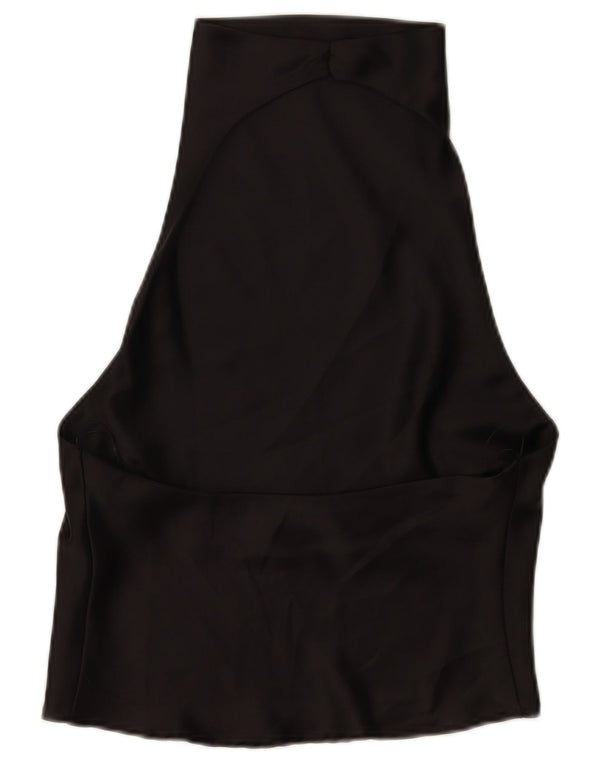 Zara Haut dos nu pour femme UK 10 Petit Noir