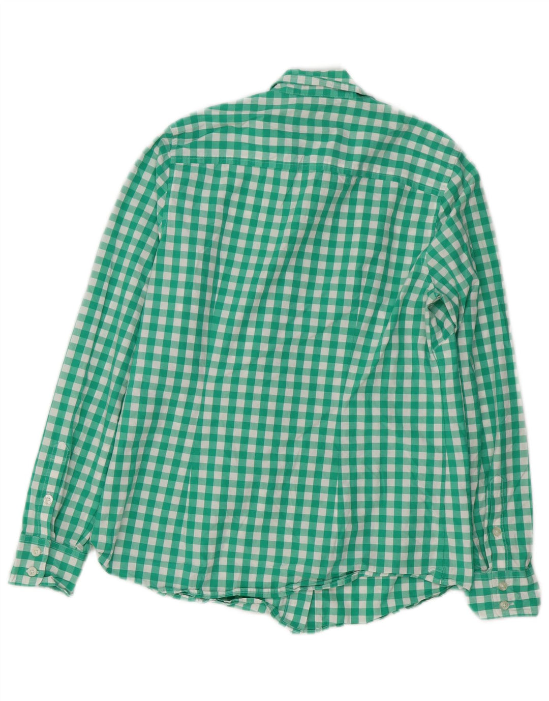 VINEYARD VINES Chemise Femme US 6 Coton Vichy Vert Moyen
