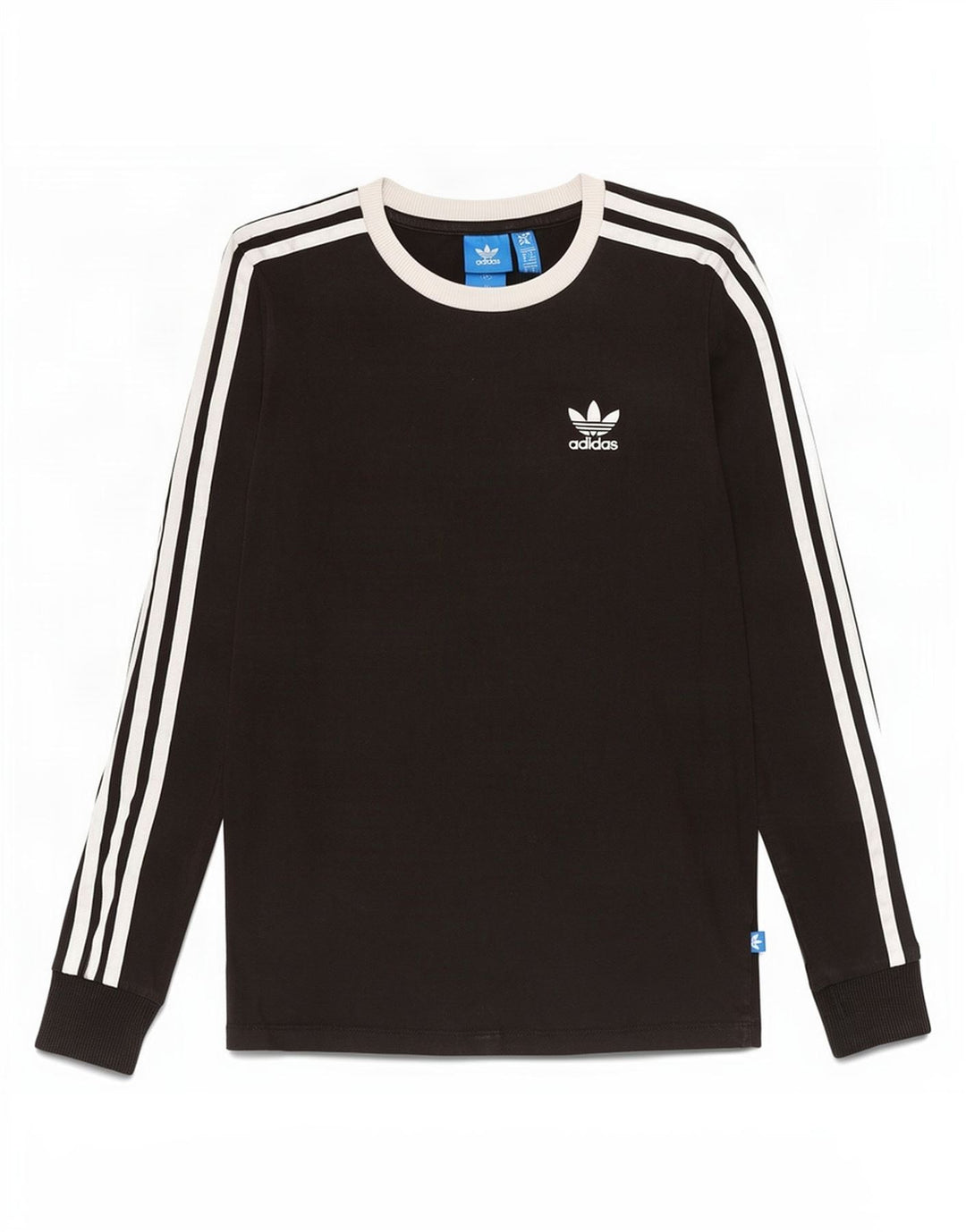 Adidas Haut à manches longues pour femme UK 4 XS Noir