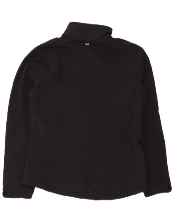 Mountain Warehouse Veste coupe-vent pour femme UK 12 Medium Noir Polyester