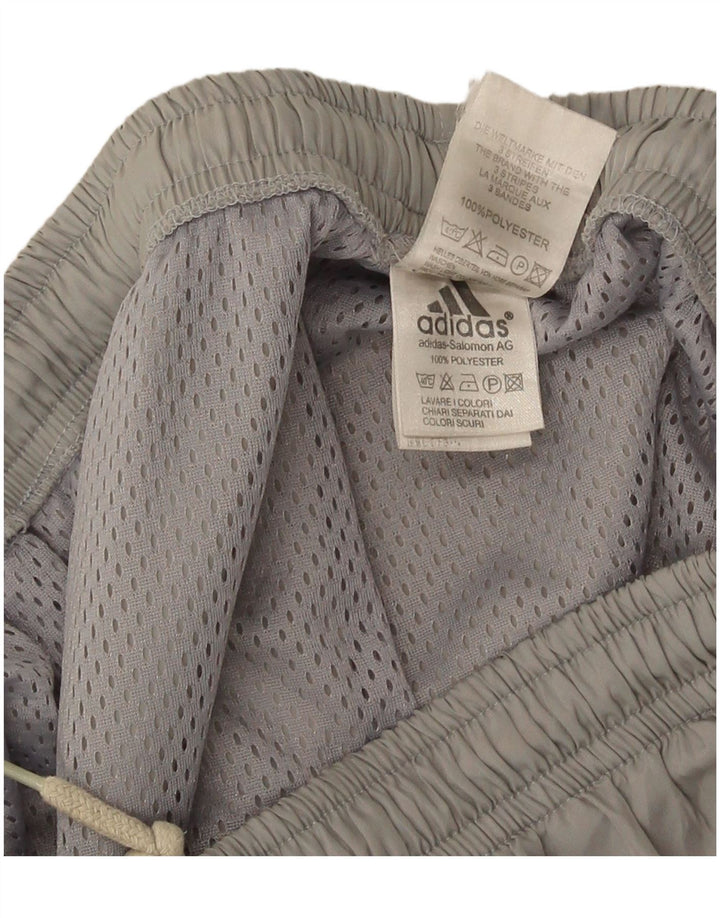 Adidas Short de sport pour homme UK 40/42 Gris moyen Polyester