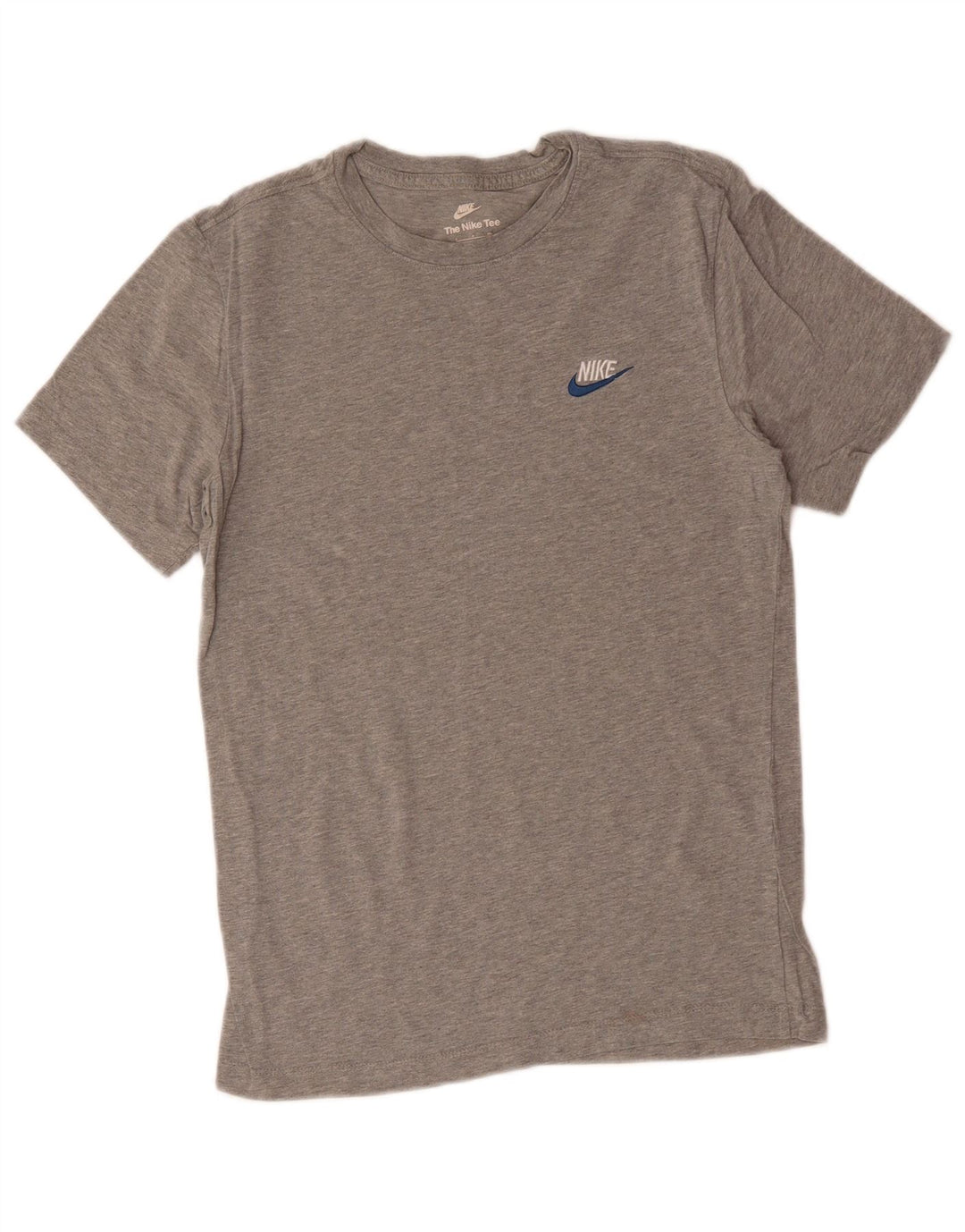 NIKE T-Shirt Homme Petit Gris Coton