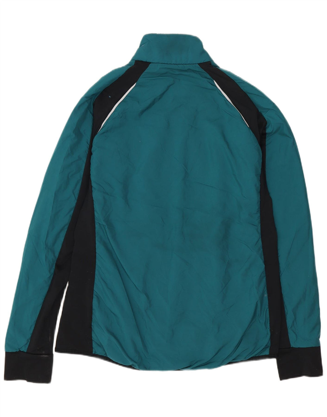 Marks & Spencer Veste de survêtement pour femme UK 14 Large Vert Colorblock