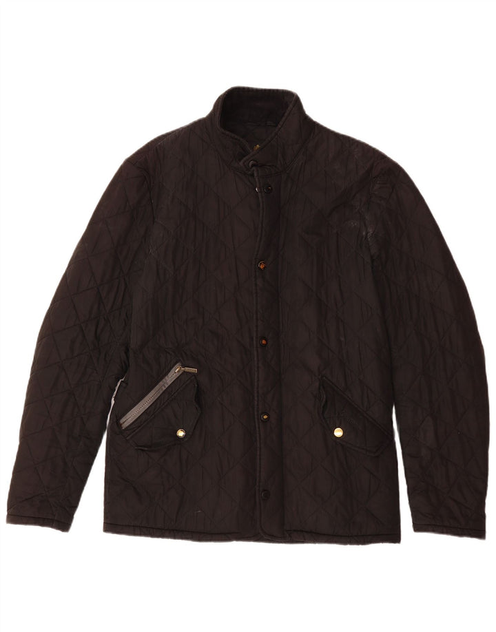 BARBOUR Veste matelassée pour homme UK 36 Small Noir