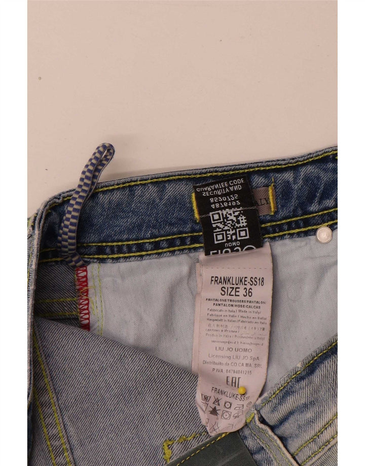 Liu Jo Jean Slim W32 L32 Bleu Coton Homme