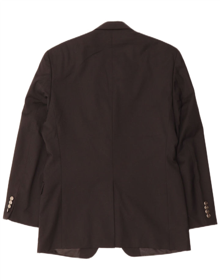 CHAPS Veste blazer à 2 boutons pour homme UK 38 Noir moyen