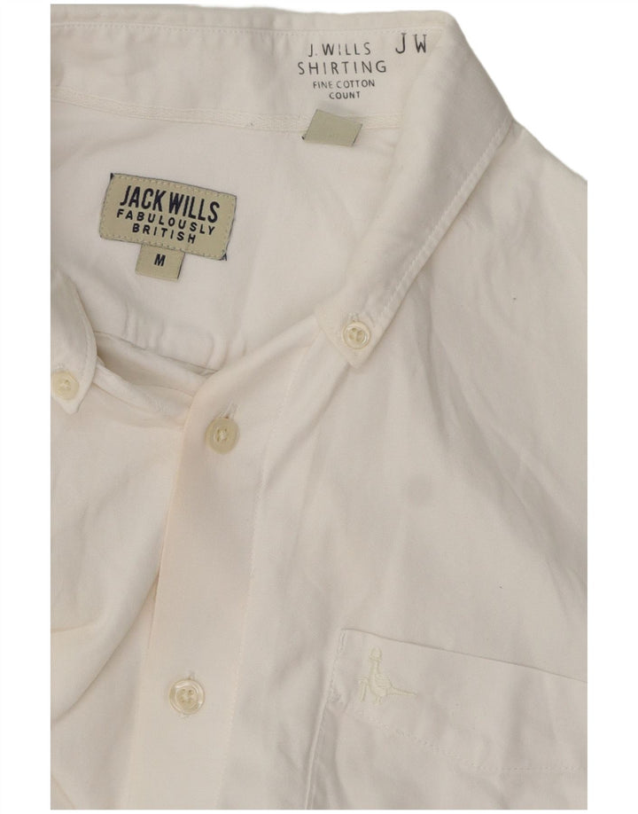 Jack Wills Chemise Homme Coton Blanc Moyen