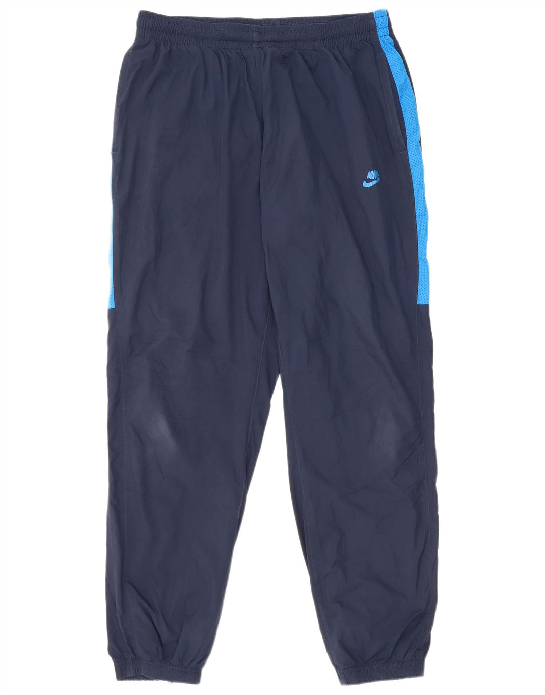 Nike Pantalon de survêtement pour homme XL Bleu marine Colorblock Polyester