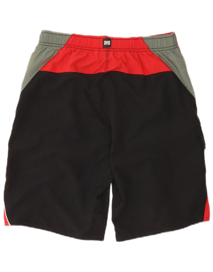 Animal Short de Bain Graphique Homme Noir Moyen Polyester Colorblock