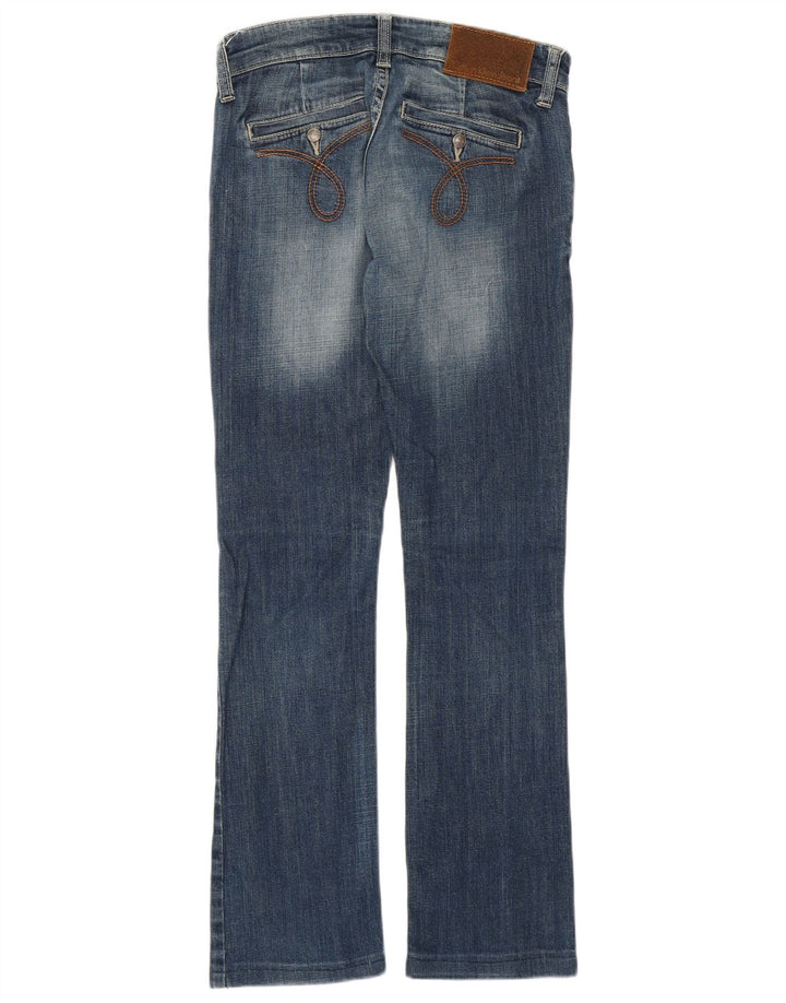 Calvin Klein Jean Bootcut Femme W27 L27 Bleu Coton