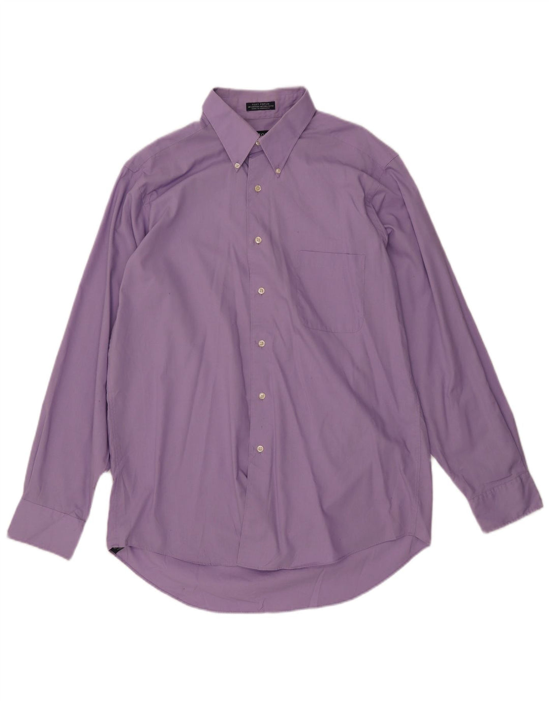 IZOD Chemise Homme Taille 16 Grand Coton Violet