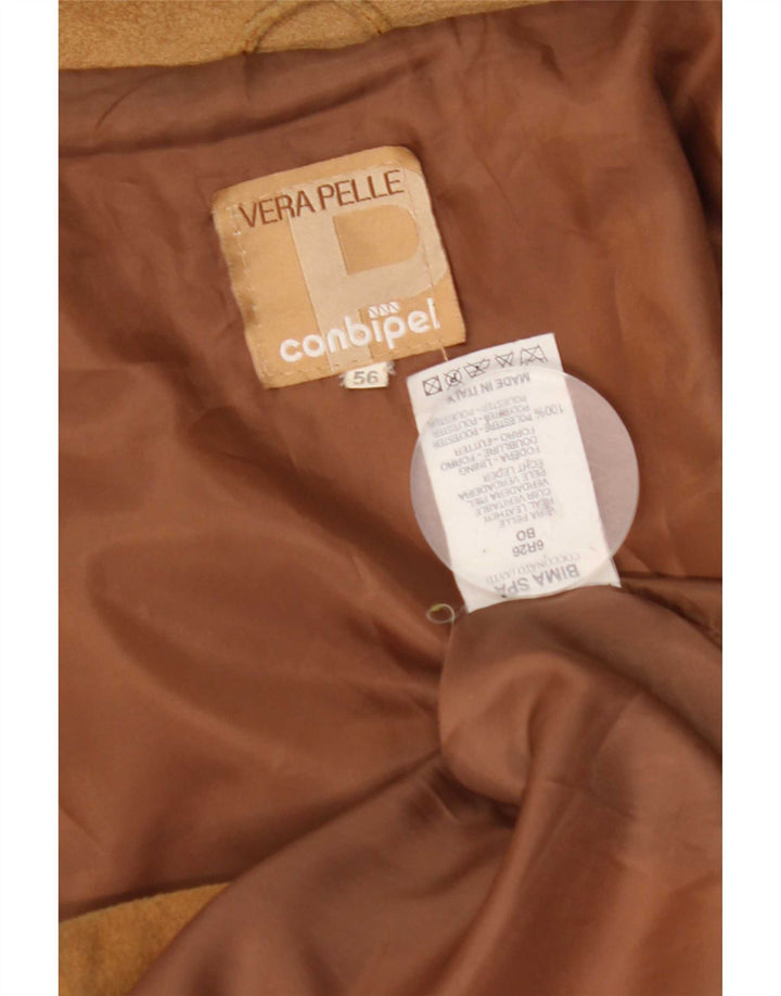 Conbipel Veste en Daim Homme IT 56 2XL Cuir Beige