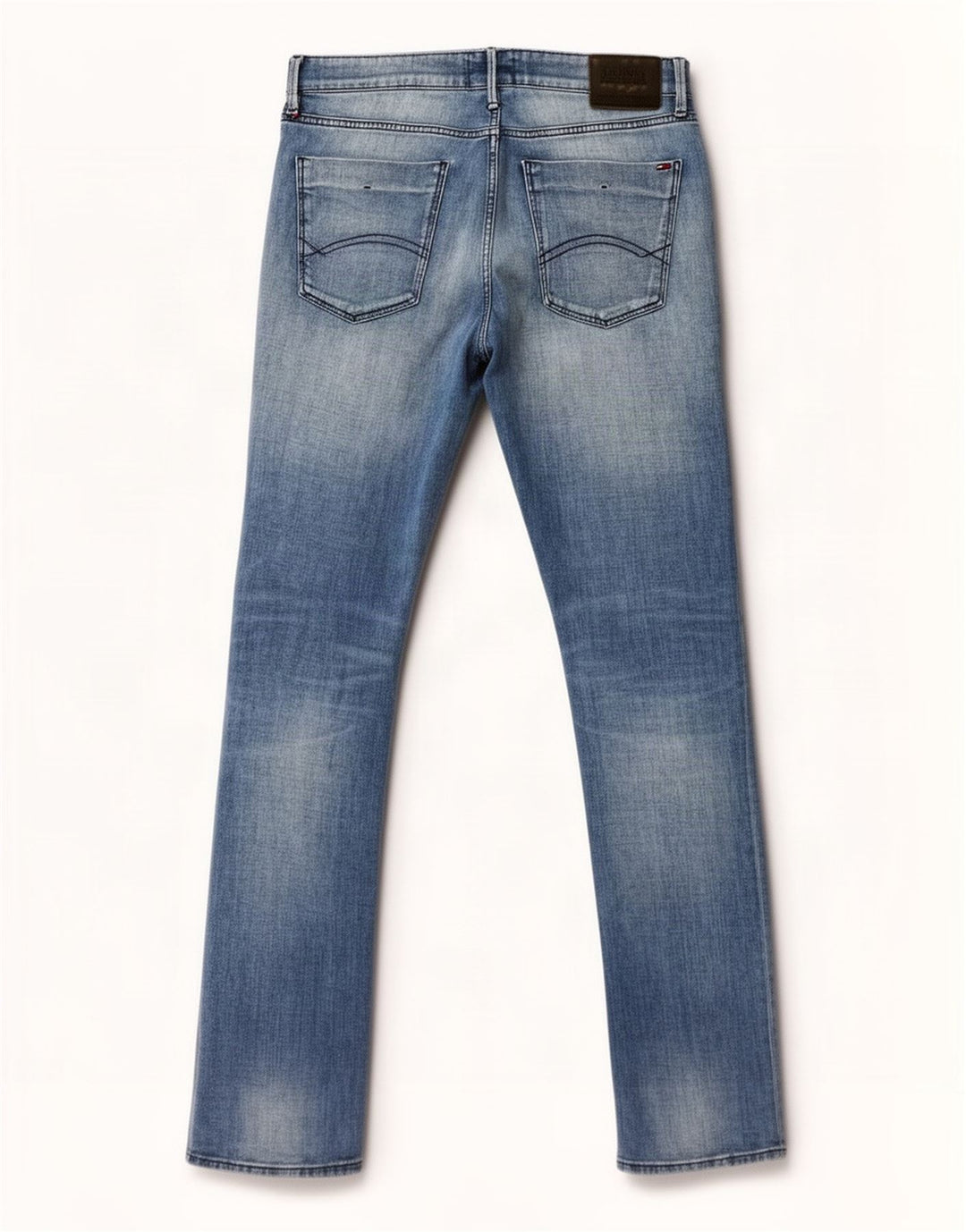 Tommy Hilfiger Jean Slim Homme W34 L34 Bleu Coton