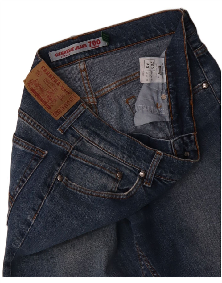 CARRERA Jean Droit 700 Homme IT 50 Large W34 L35 Bleu Coton