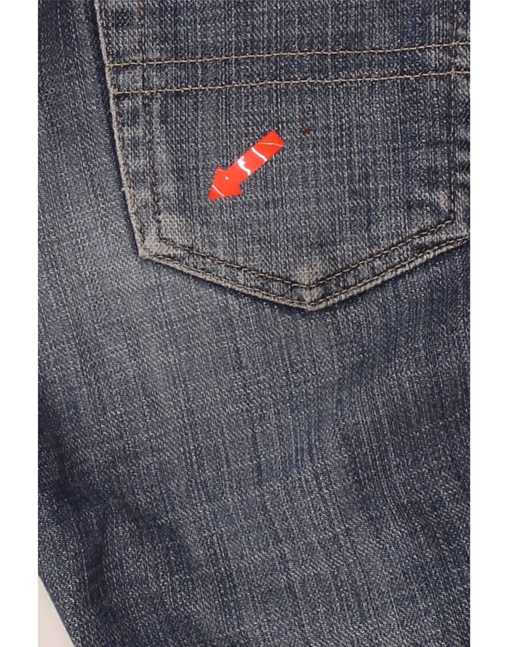 TRUSSARDI Womens Straight Jeans W24 L30 Blue Cotton Vintage Trussardi and Second-Hand Trussardi from Messina Hembry 