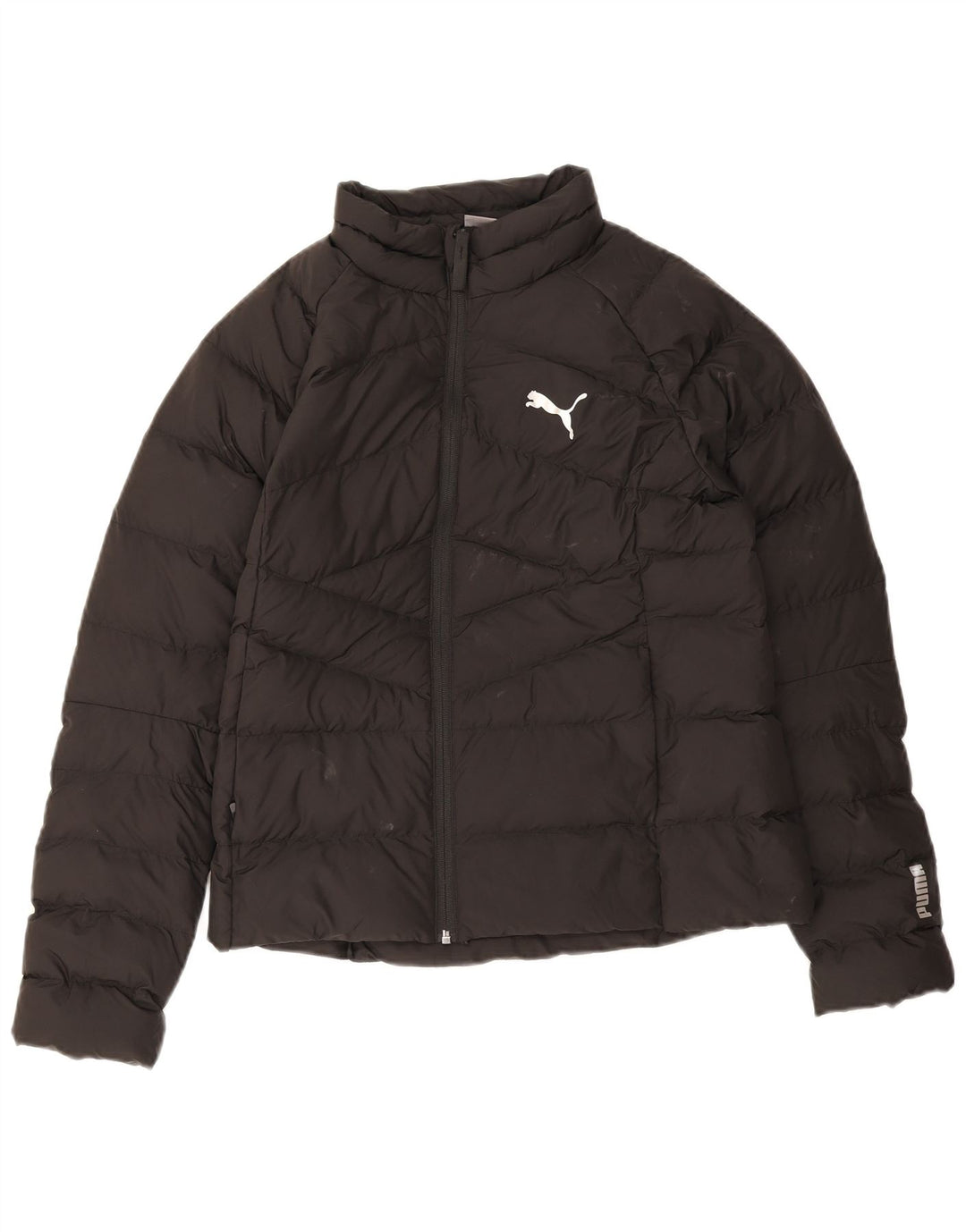 Puma Veste rembourrée pour femme UK 14 Medium Noir Polyester