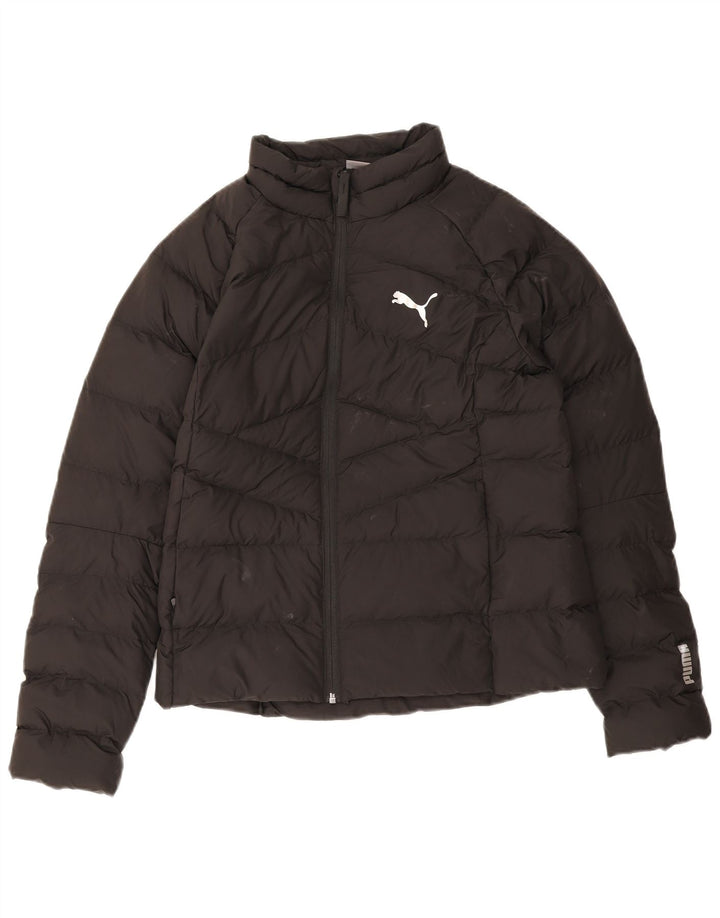 Puma Veste rembourrée pour femme UK 14 Medium Noir Polyester