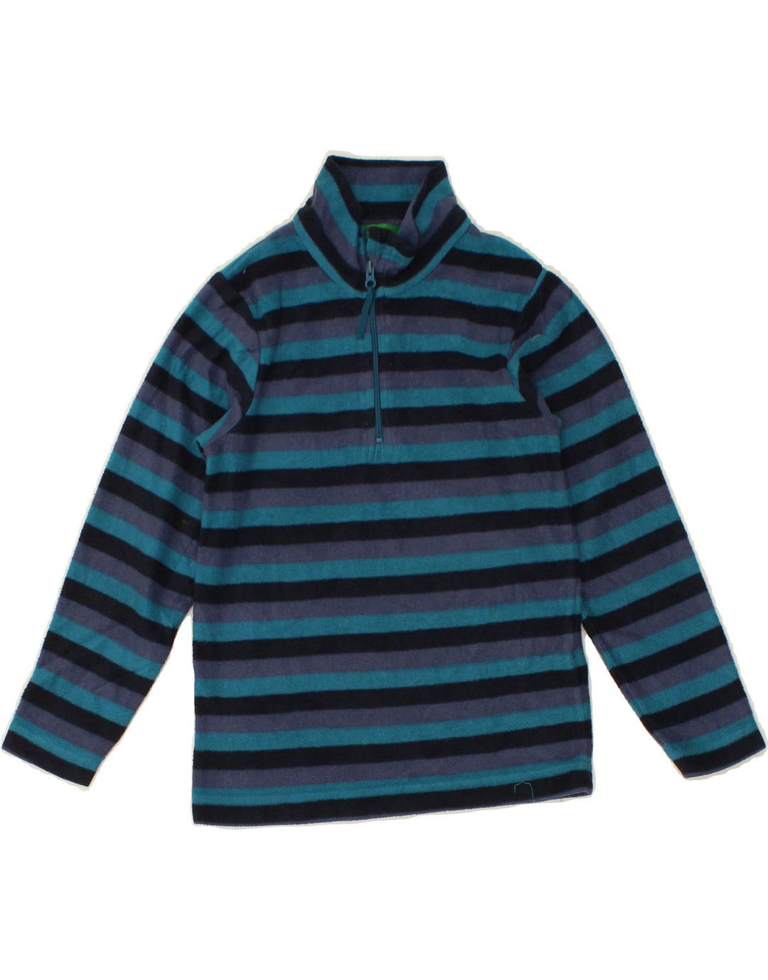 MOUNTAIN WAREHOUSE Girls Zip Neck Fleece Jumper 5-6 Years Multicoloured Vintage Mountain Warehouse and Second-Hand Mountain Warehouse from Messina Hembry 
