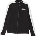 Puma Veste de survêtement graphique pour femme UK 14 Noir moyen Colourblock