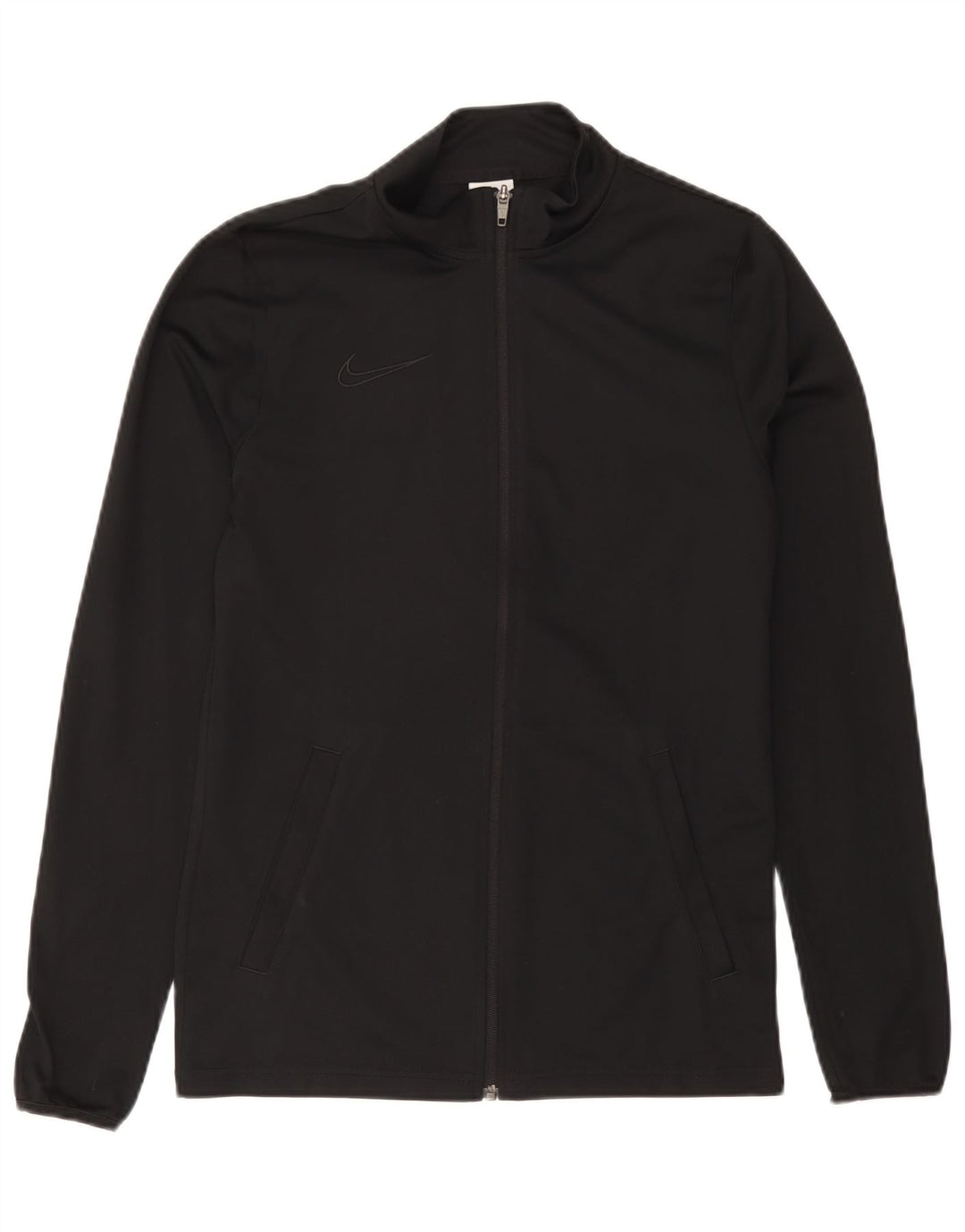 Nike Hommes Dri Fit Survêtement Top Veste Petit Noir Polyester