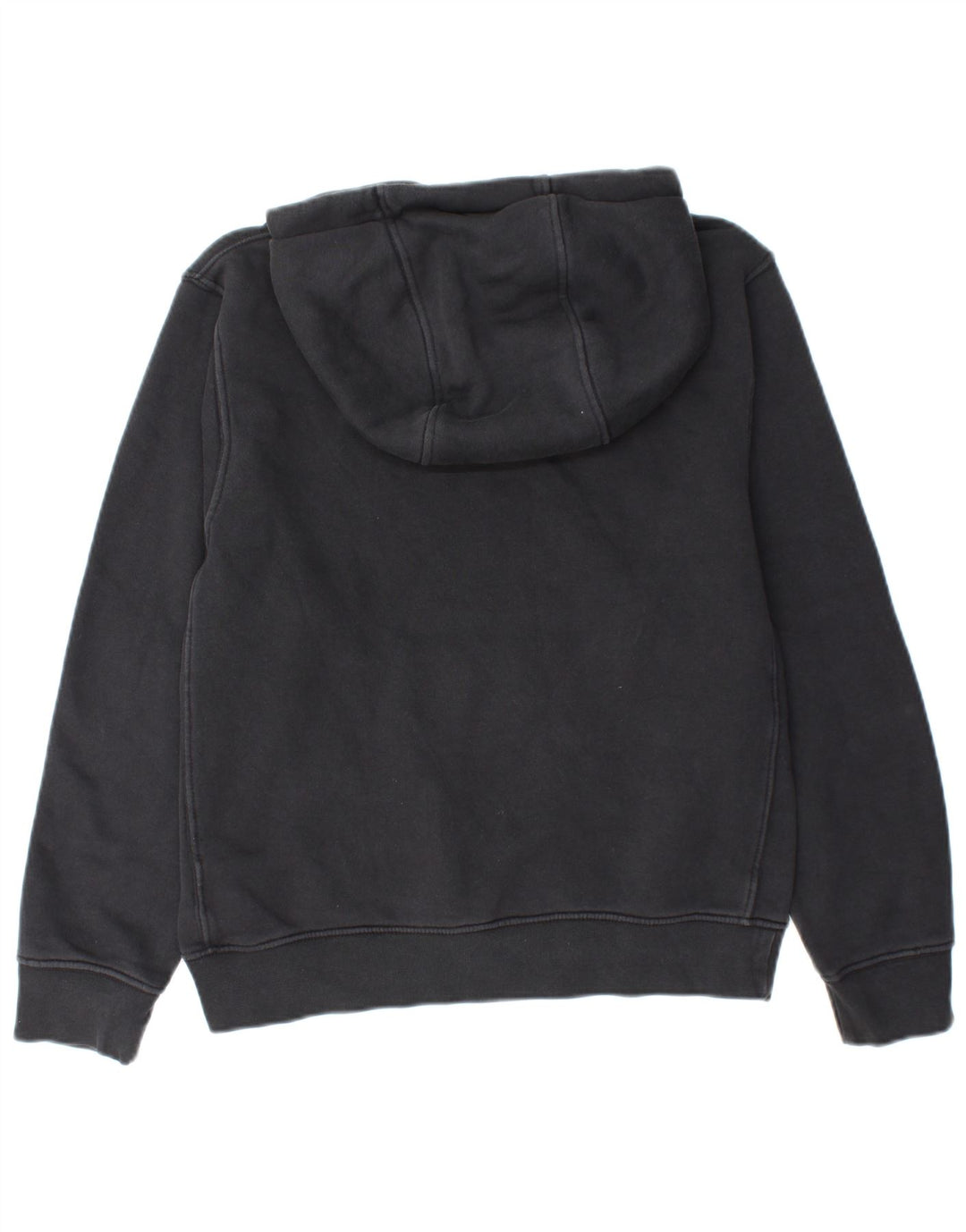 NIKE Pull à capuche surdimensionné pour femme UK 6 XS Coton noir