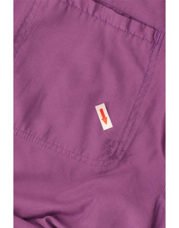 CHAMPION Pantalon de survêtement pour femme UK 14 Large Violet Polyester