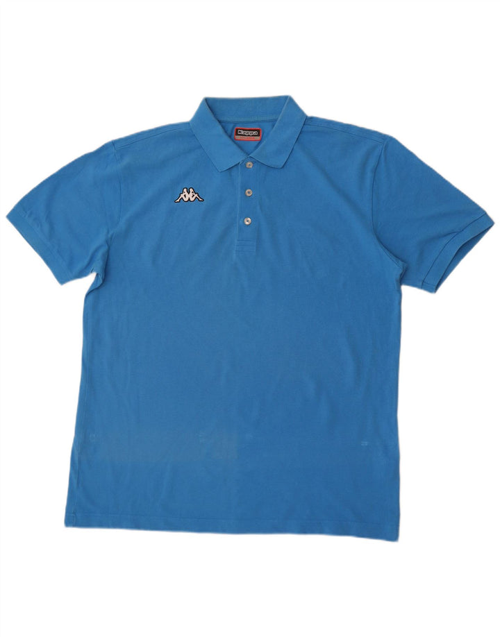Kappa Polo Homme 2XL Bleu Coton