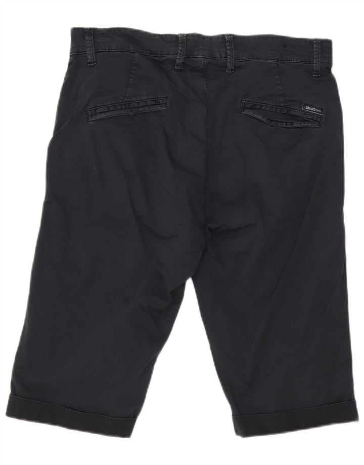 Liu Jo Bermuda Homme IT 48 Medium W32 Bleu Marine Coton