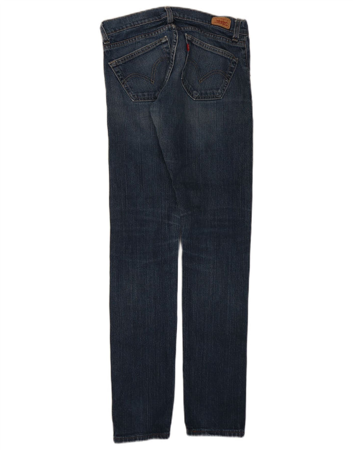 Levi's Jean Slim 504 Tilted Femme US 5 Medium W30 L32 Bleu Coton