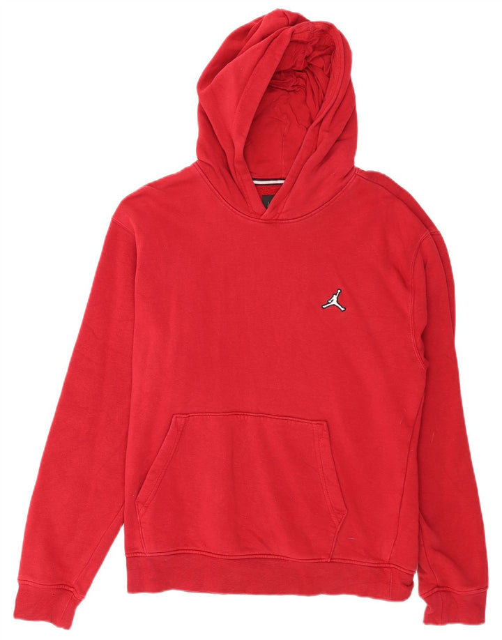 Jordan Pull à capuche pour homme Petit coton rouge