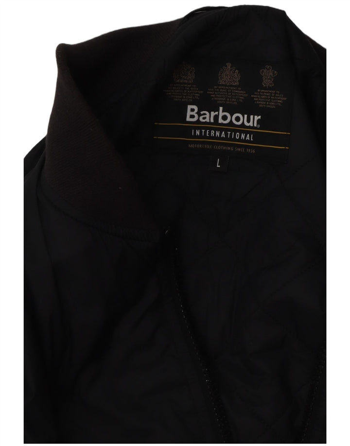 Barbour Manteau coupe-vent pour homme UK 40 Large Bleu marine