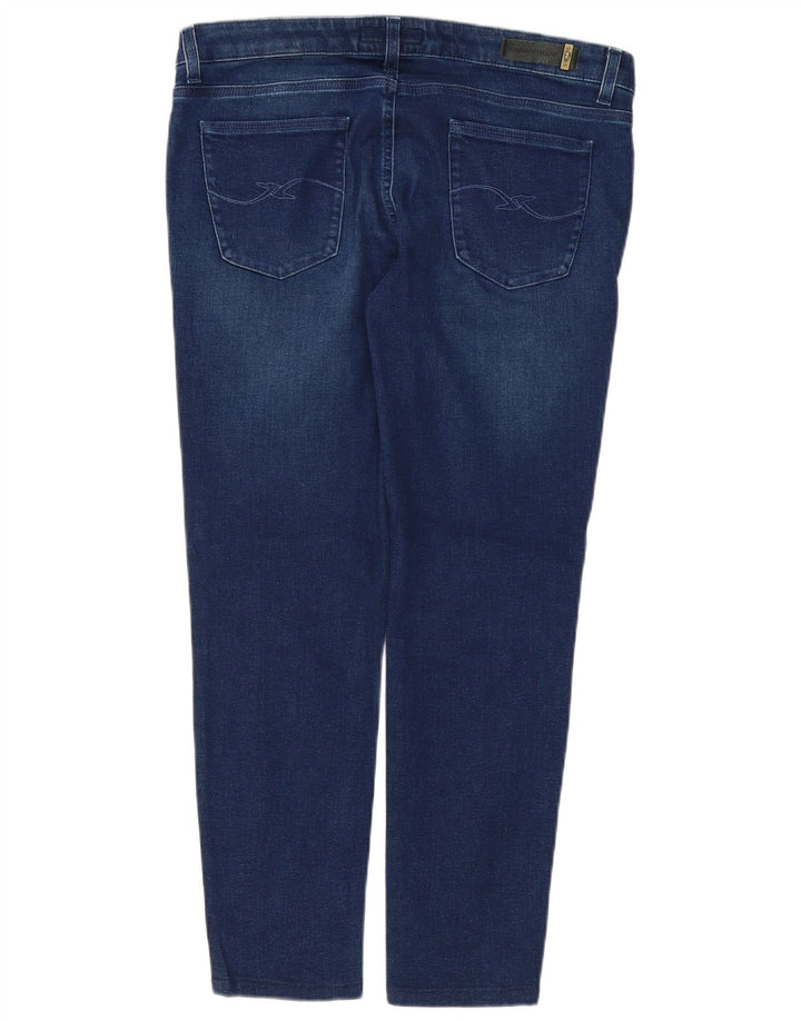 TRUSSARDI Jean Fuselé W29 L28 Bleu Marine Femme