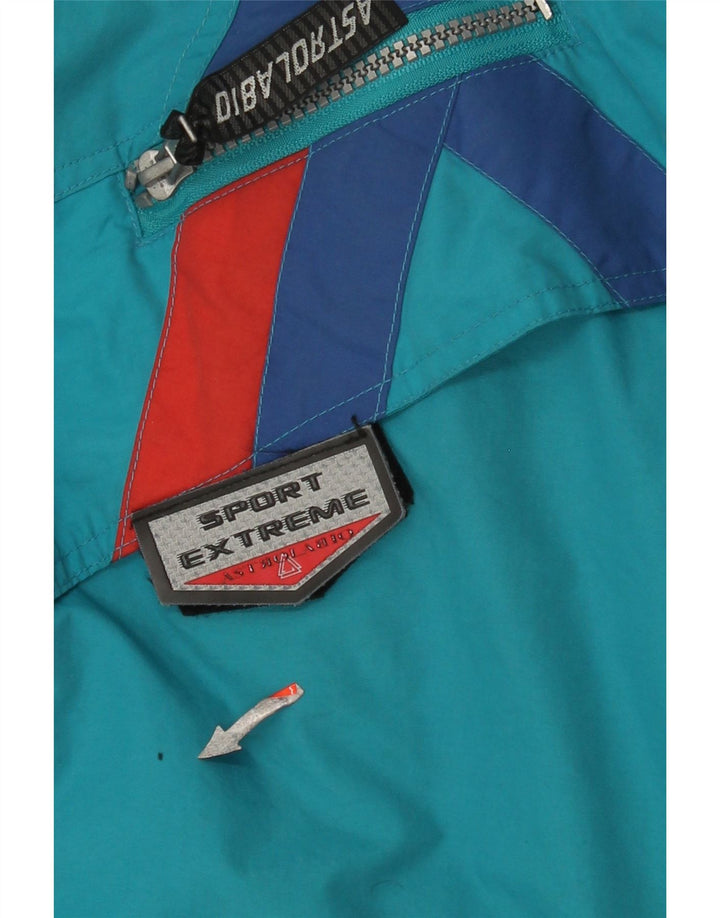 Astrolabio Veste de ski pour homme UK 40 Large Bleu Colourblock