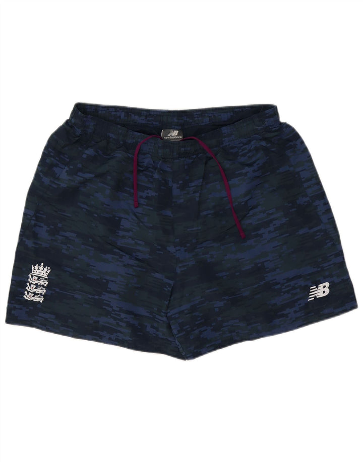 New Balance Short de bain homme grand bleu marine camouflage polyester