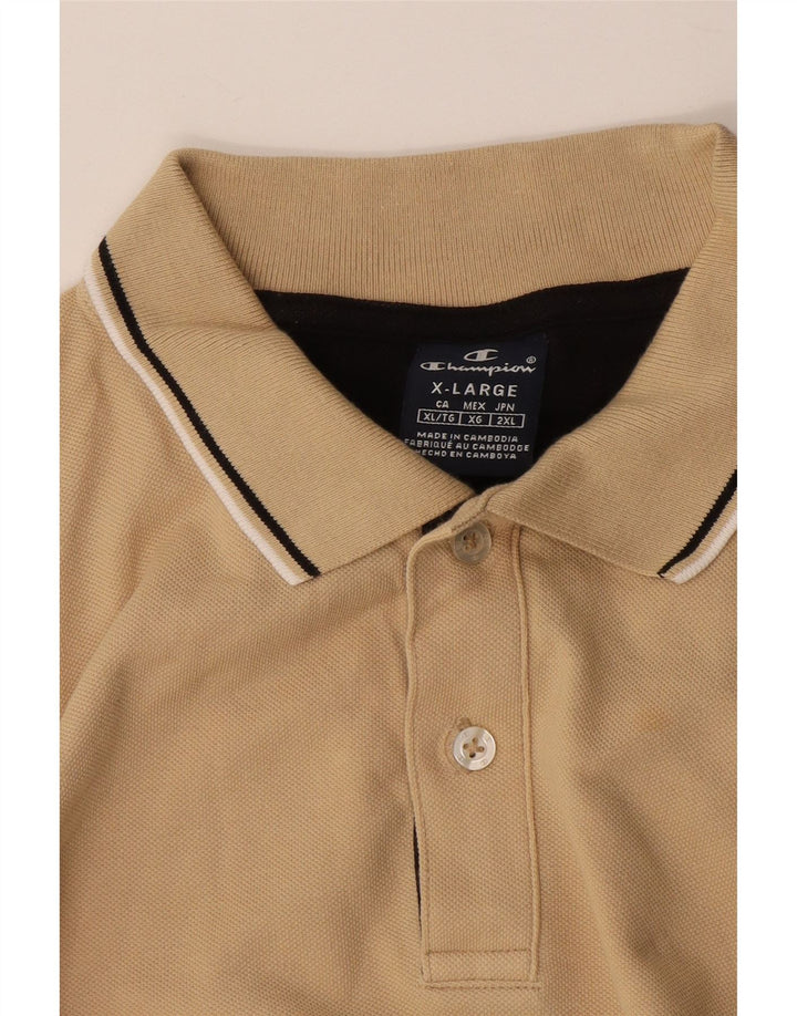 Champion Polo Homme XL Beige