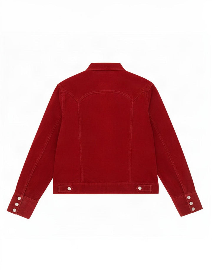 Gap Veste en velours côtelé pour femme UK 16 Large Rouge