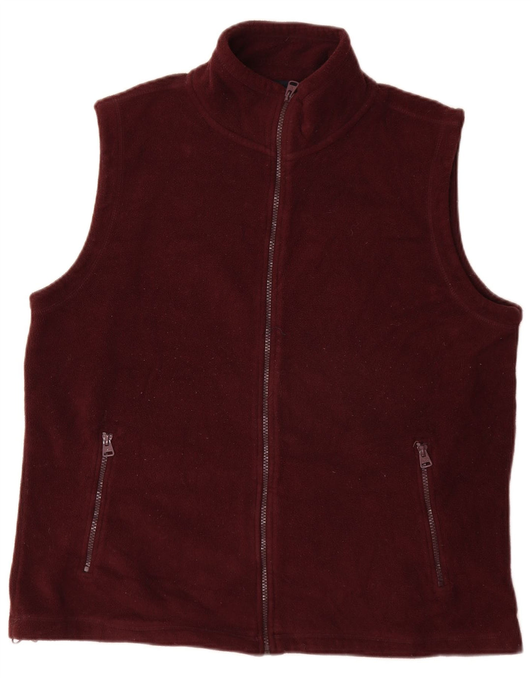 James Pringle Gilet polaire pour homme UK 38 Medium Bordeaux Polyester