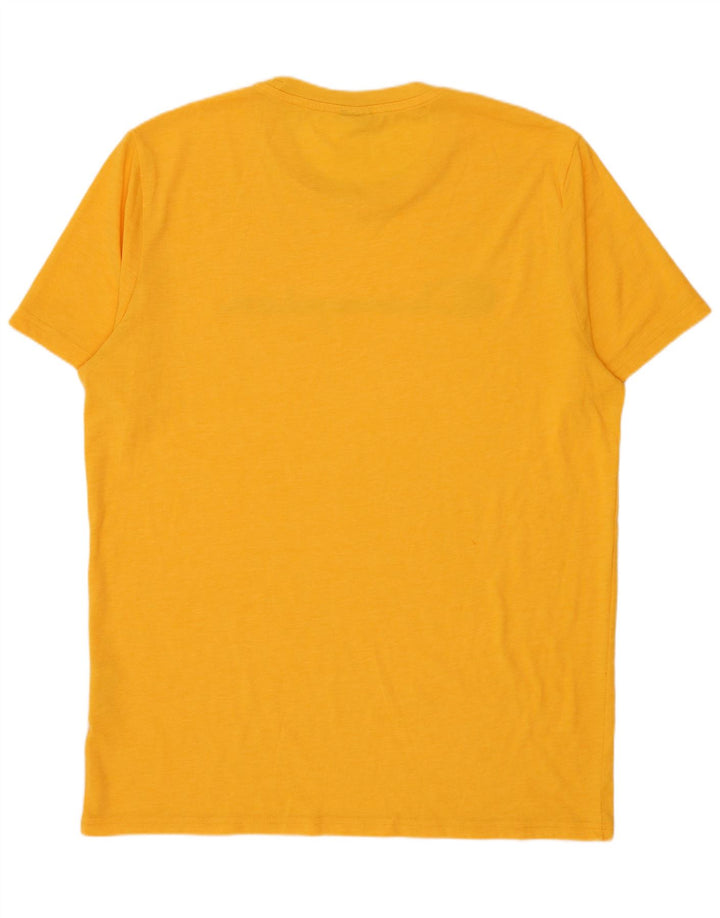 Champion T-Shirt Graphique Homme XL Jaune Polyester