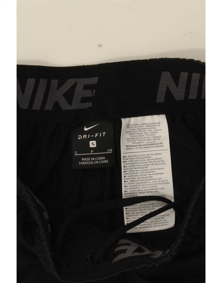 Nike Short de sport Dri Fit pour homme en coton noir Taille S