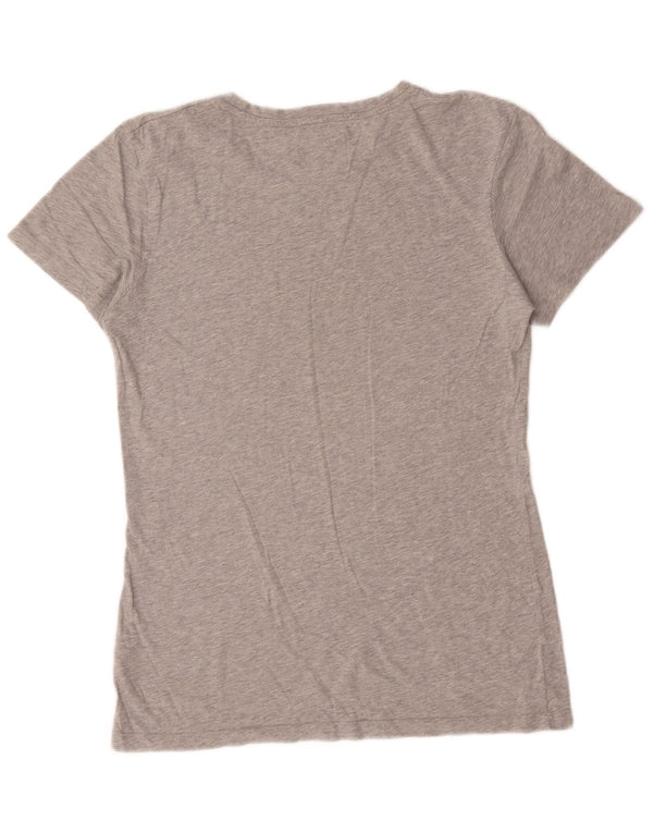 Calvin Klein Jeans T-shirt graphique pour homme UK 14 Large Gris Coton